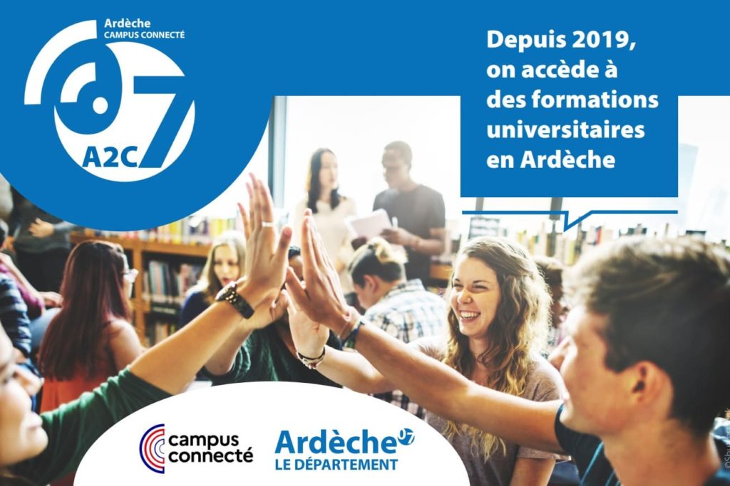 Formations universitaires aux Campus connectés en Ardèche